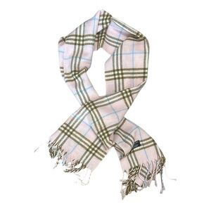 Burberry 100% Cashmere Nova Check Pink